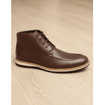 Sapato Masculino Oxford Esporte Fino Bota Couro Legitimo Cafe