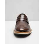 Sapato Social Masculino Confortável Macio Elegante Durável Esport Fino Oxford Mocassim Café