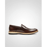 Sapato Social Masculino Confortável Macio Elegante Durável Esport Fino Oxford Mocassim Café