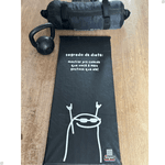 Colchonete Academia Fitness Espuma D80 - 95 X 40cm Cor Preto