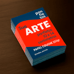 PANFLETOS PERSONALIZADOS 10 X 14cm - COUCHÊ 250gr Impressão Frente