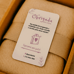 Cartão de Agradecimento - Personalizado - Frente