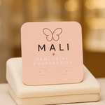 TAG PARA BIJUTERIAS BRINCOS 1 PAR DE FUROS PERSONALIZADOS 