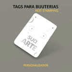 TAGS PARA BIJUTERIAS HOT STAMPING PERSONALIZADO