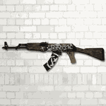 Skin MDF CSgo | Wasteland Rebel