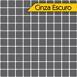 Pastilhas Resinadas - Cor Cinza Escuro