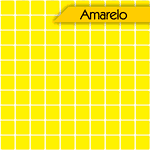 Pastilhas Resinadas - Cor Amarelo