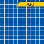 Pastilhas Resinadas - Cor Azul