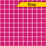 Pastilhas Resinadas - Cor Rosa