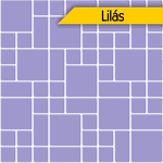 Pastilhas Resinadas Mosaico - Cor Lilás