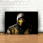 Placa Decorativa - Mortal Kombat Scorpion