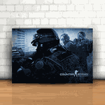 Placa Decorativa - Counter Strike mod 01