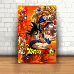 Placa Decorativa - Dragon Ball Goku Evoluções