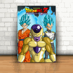 Placa Decorativa - Dragon Ball Z Freeza