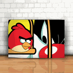 Placa Decorativa - Frajola x Angry Bird