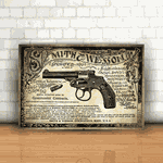 Placa Decorativa - Smith & Wesson