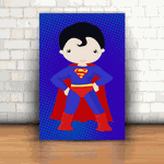 Placa Decorativa - Superman Kids