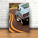 Placa Decorativa - Mustang Traseira