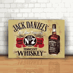Placa Decorativa - Jack Daniel's mod 01