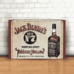 Placa Decorativa - Jack Daniel's mod 02