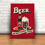 Placa Decorativa - Duff Beer Retrô