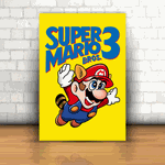 Placa Decorativa - Super Mario Bros 3