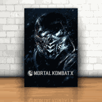 Placa Decorativa - Mortal Kombat X