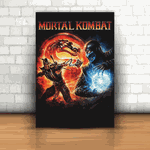 Placa Decorativa - Mortal Kombat