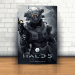 Placa Decorativa - Halo 5 mod 02