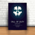 Placa Decorativa - Call Of Duty - Ghost