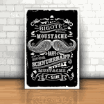 Placa Decorativa - Bigote