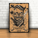 Placa Decorativa - Caveira mod 04