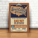 Placa Decorativa - Beer Camp