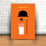 Placa Decorativa - Clockwork Orange