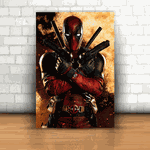 Placa Decorativa - Deadpool Mod. 02