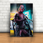 Placa Decorativa - Deadpool Mod. 05