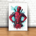 Placa Decorativa - Deadpool Mod. 12