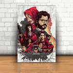 Placa Decorativa - La Casa de Papel Mod. 02