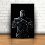 Placa Decorativa - Mortal Kombat Mod. 04