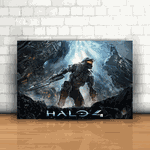 Placa Decorativa - Halo Game Mod. 02
