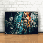 Placa Decorativa - God of War Mod. 03