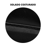 Tenis Masculino Sapatenis Classico Couro Legitimo Confortavel 37 a 44 Preto