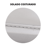 Tenis Masculino Sapatenis Classico Couro Legitimo Confortavel 37 a 44 Branco 