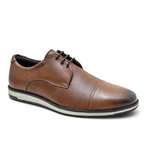 Sapato Oxford Mocassim Classico Masculino Elegante Cadarço Couro Legitimo Whisk 5332 
