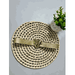 Cinto Coração Brilhante Dourado