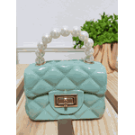 Bolsa Infantil Perolas Verde