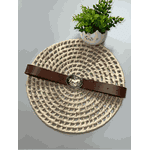 Cinto Fivela Cavalo Marrom 