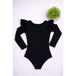 Body Manga Longa Preta