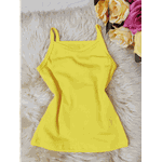 Blusa Feminina Regata Amarela