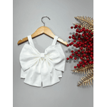 Cropped Laço Branco